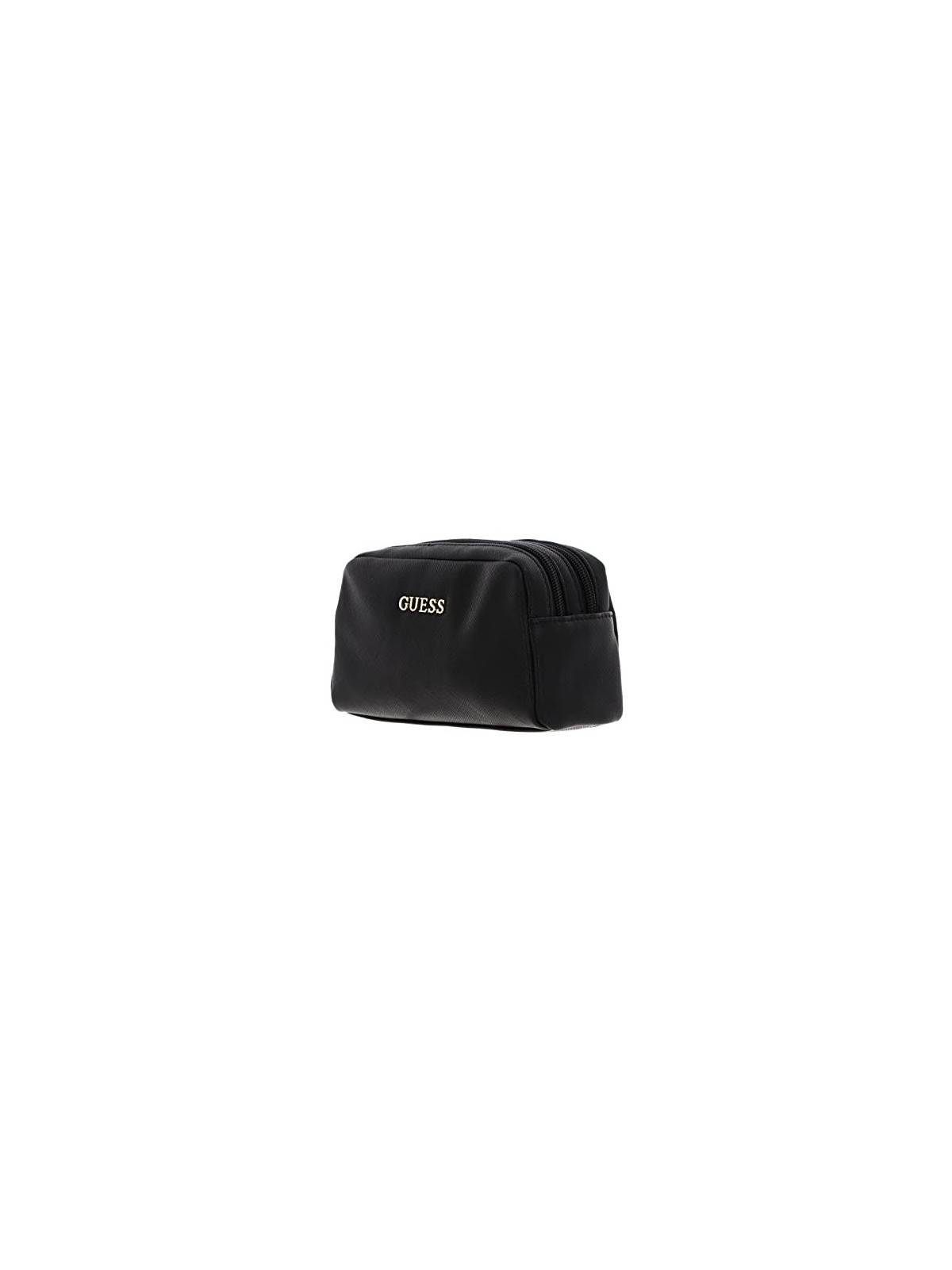 Guess Earlene Black Polyester Bag with Double Zipper