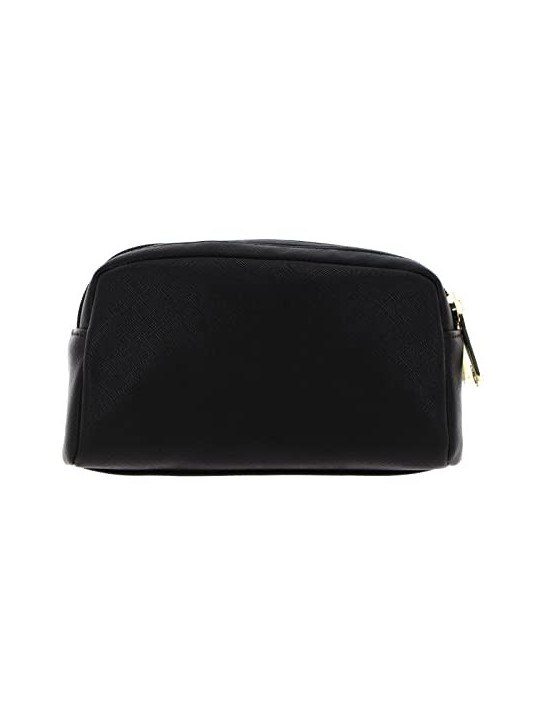 Guess Earlene Black Polyester Bag with Double Zipper