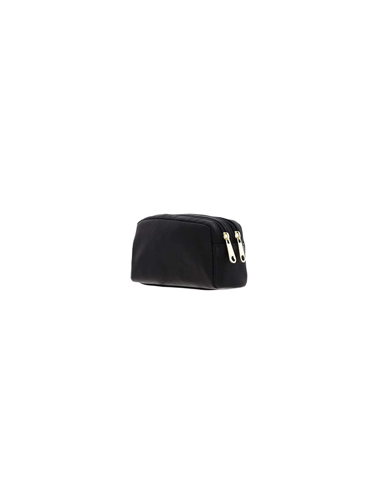 Guess Earlene Black Polyester Bag with Double Zipper