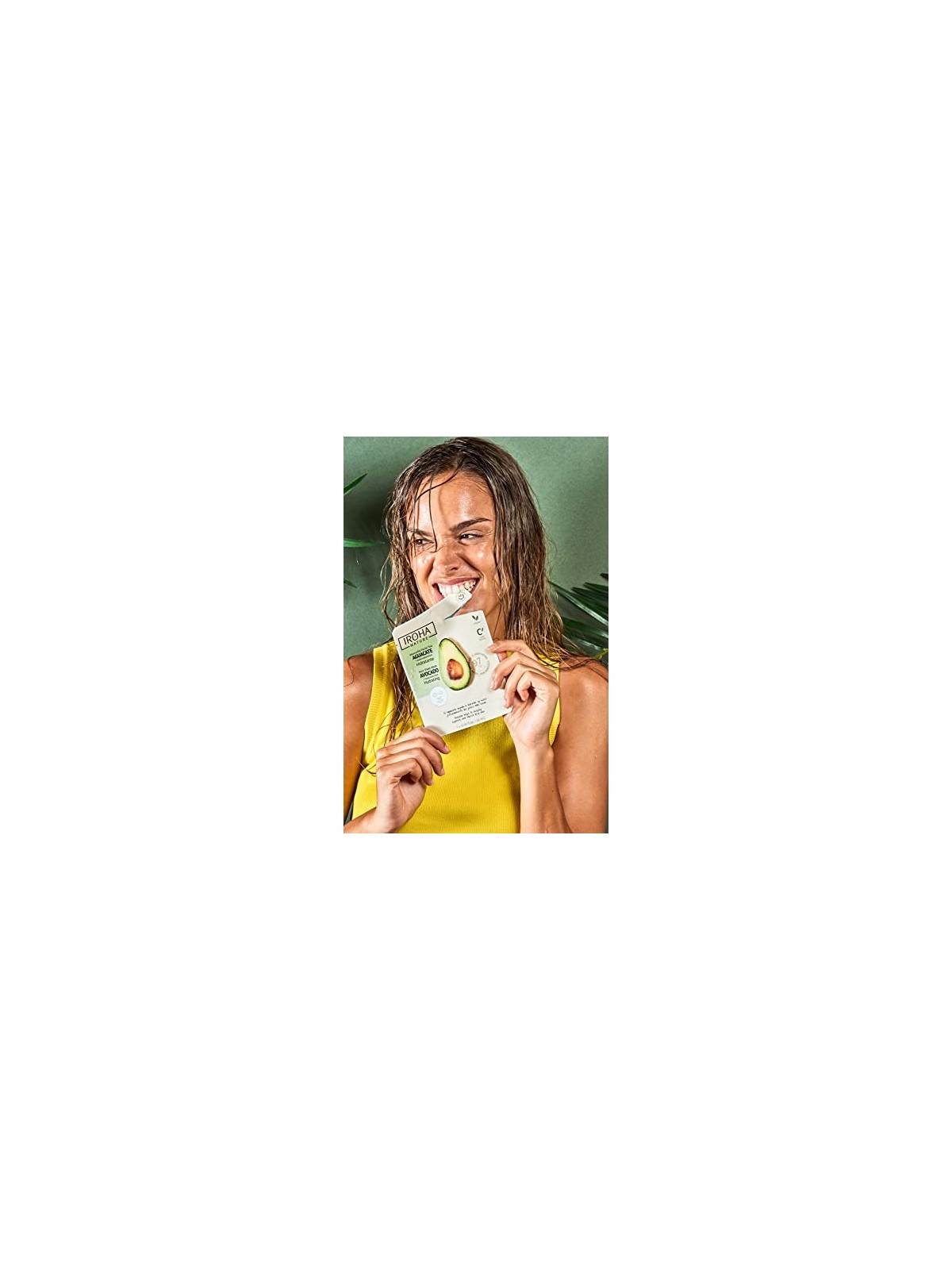 Iroha NATURE MASK avocado acido ialuronico 1 unit donna