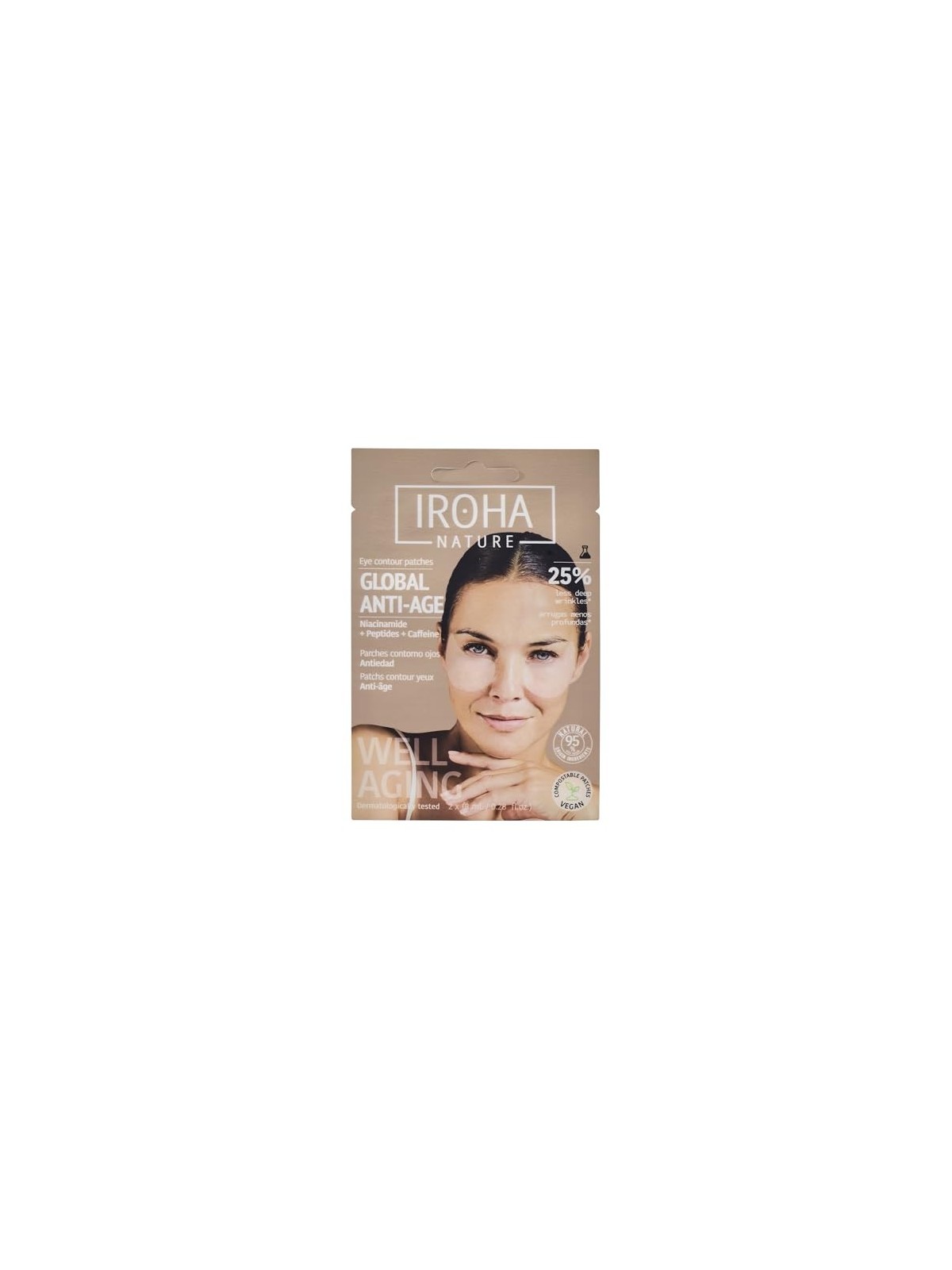 Iroha Global Eye Care with Niacinamide, Caffeine, and Peptides