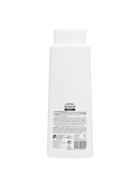 Gel emolliente senza sapone Avena Kinesia AVENA TOPIC 750ml