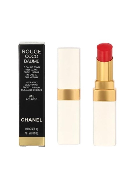 Chanel Rouge Coco Hydrating Beautifying Tinted Lip Balm 918