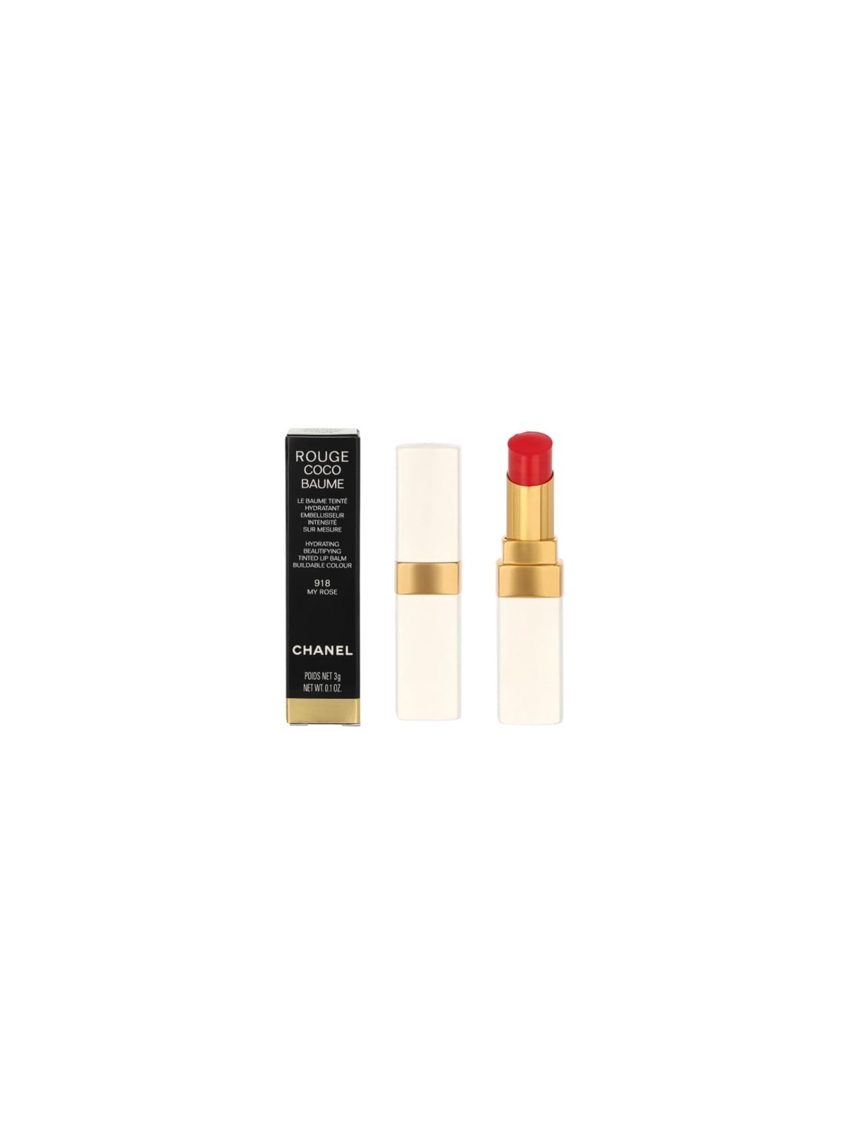 Chanel Rouge Coco Hydrating Beautifying Tinted Lip Balm 918
