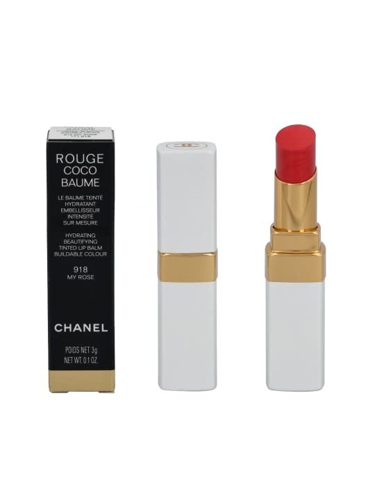 Chanel Rouge Coco Hydrating Beautifying Tinted Lip Balm 918