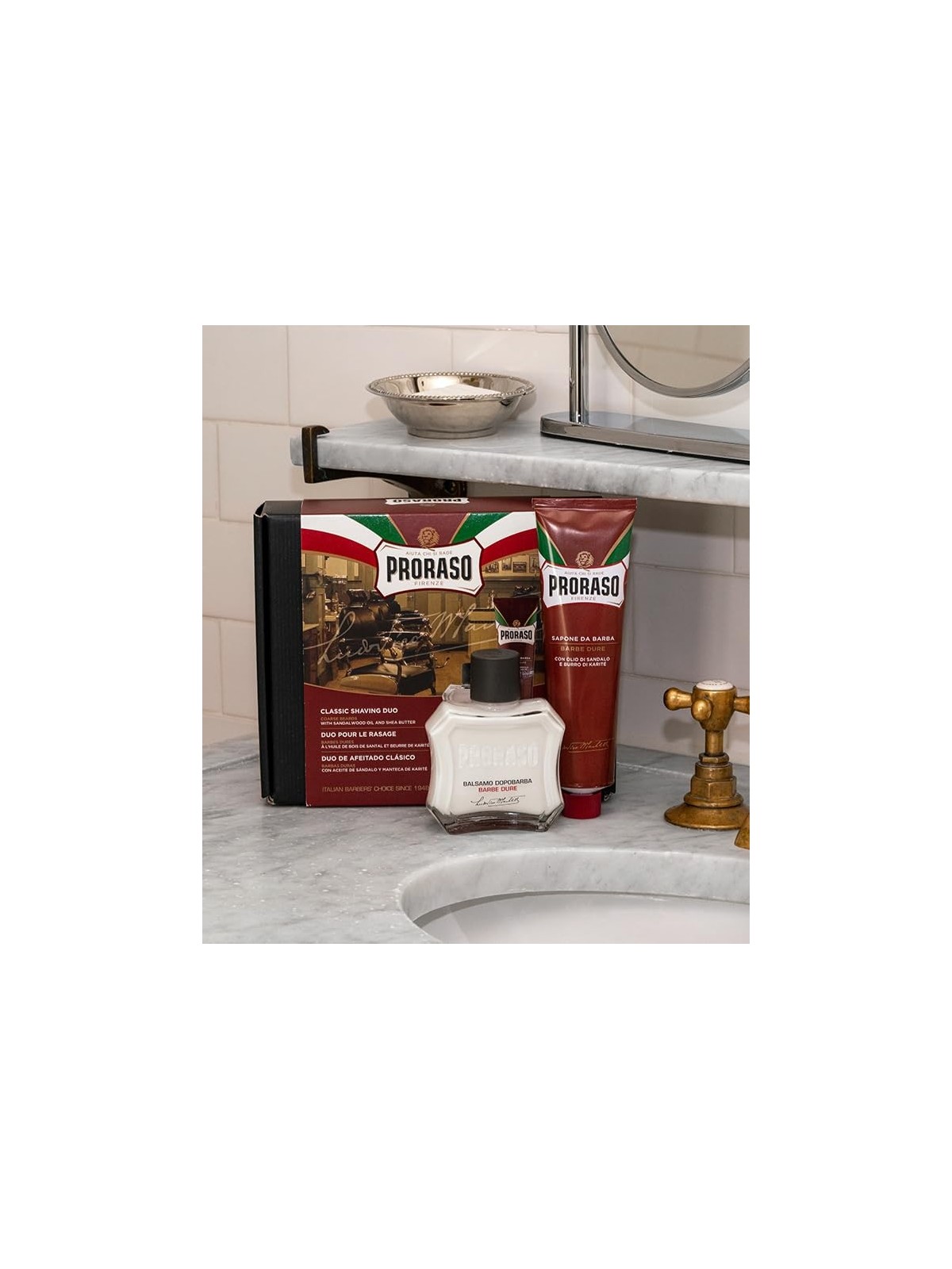Proraso BARBE DURE CLASSIC SHAVE LOT 2 unit uomo