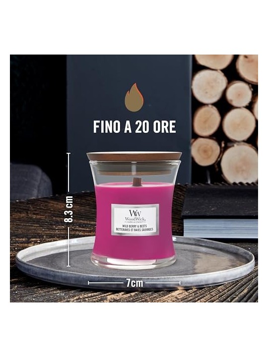 WoodWick Wild Berry and Beets Vase Unisex 85.0g