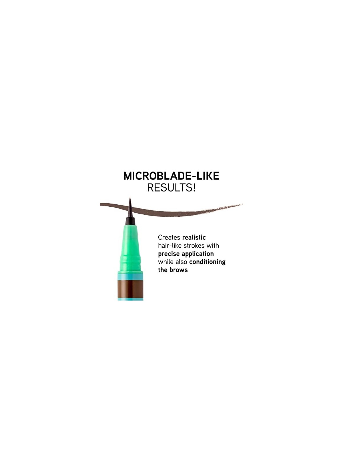 Physicians Formula Micro penna per sopracciglia con piume di palma al burro 05 ml donna Universal Brown