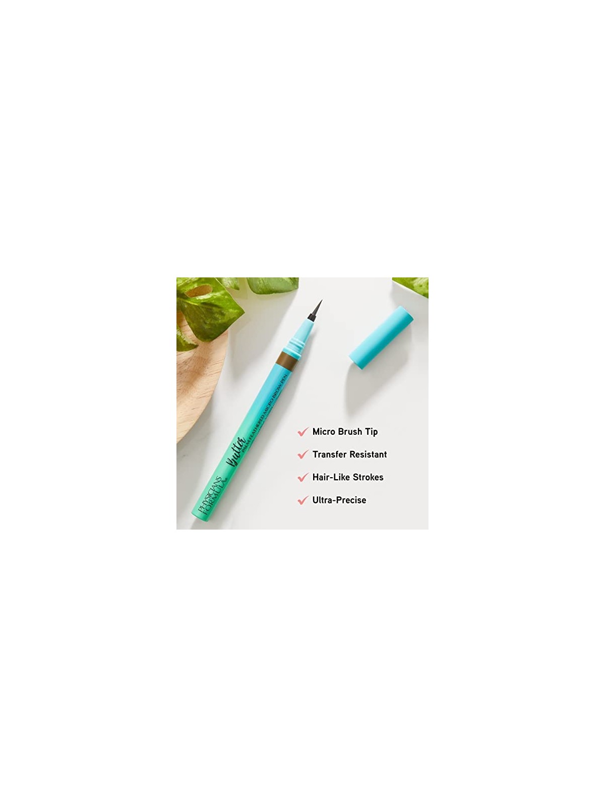 Physicians Formula Micro penna per sopracciglia con piume di palma al burro 05 ml donna Universal Brown
