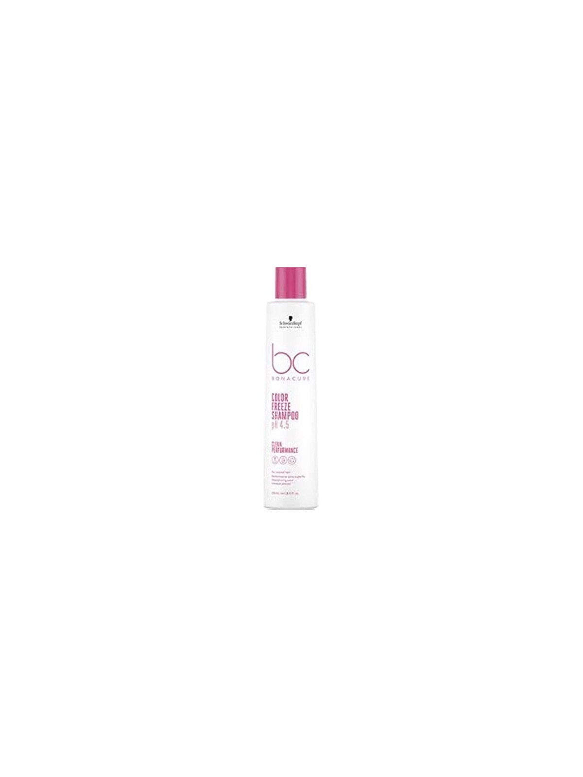 Schwarzkopf Bonacure Color Freeze Shampoo Ph 4.5 donna 250ml For Coloured Hair