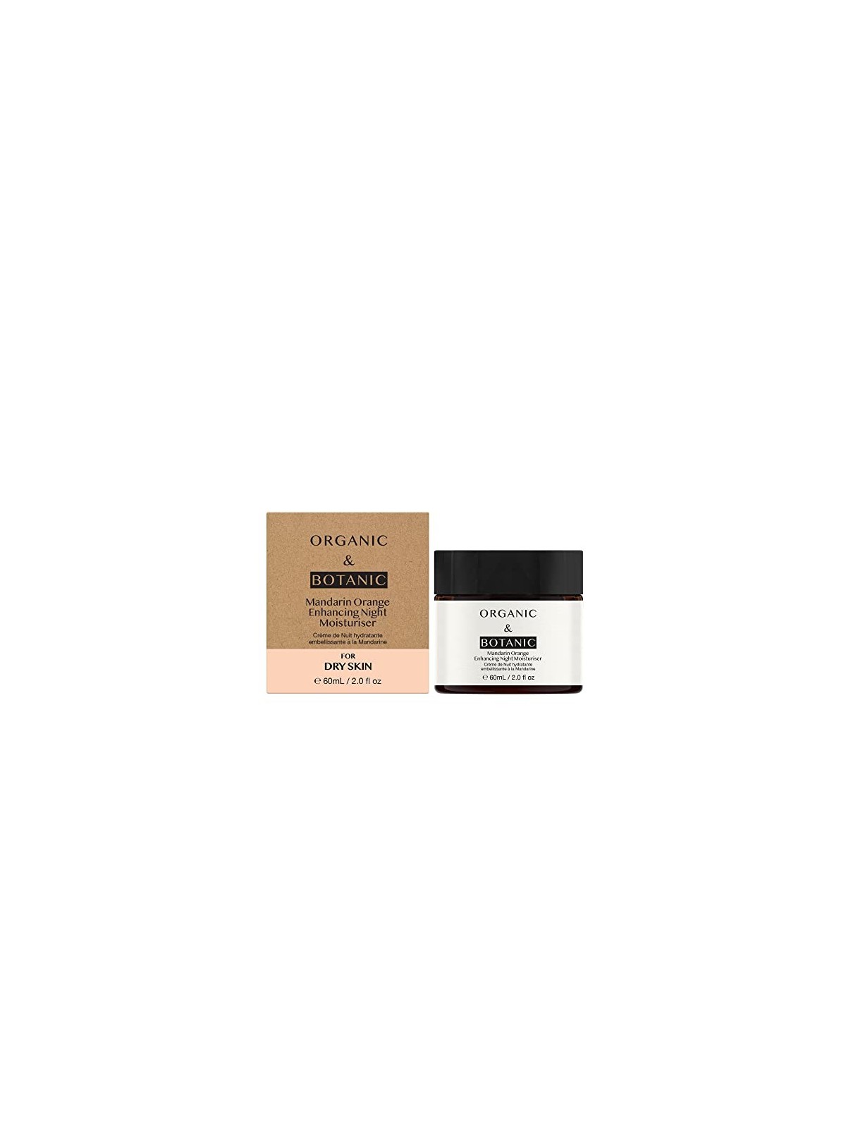 Crema notte riparatrice MANDARINI 50ml Organic & Botanic