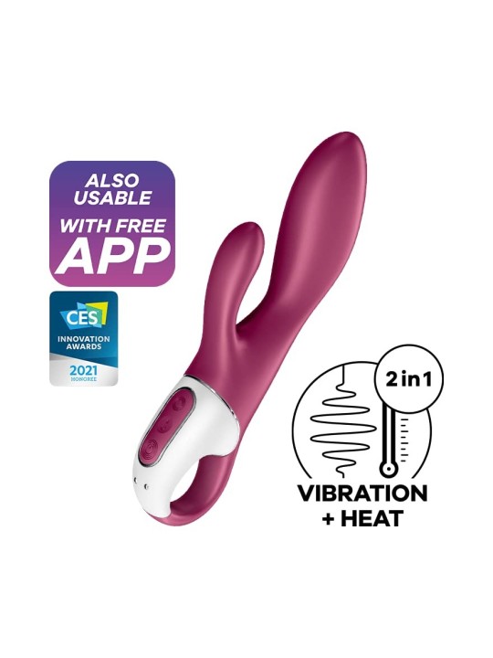 Vibratore riscaldante Heated Affair con app