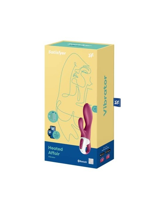 Vibratore riscaldante Heated Affair con app