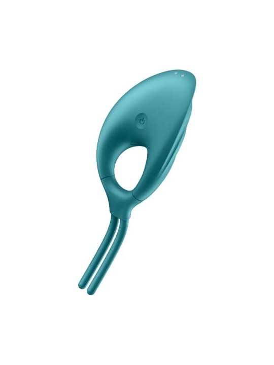 Anello vibrante unisex Satisfyer Swordman, verde