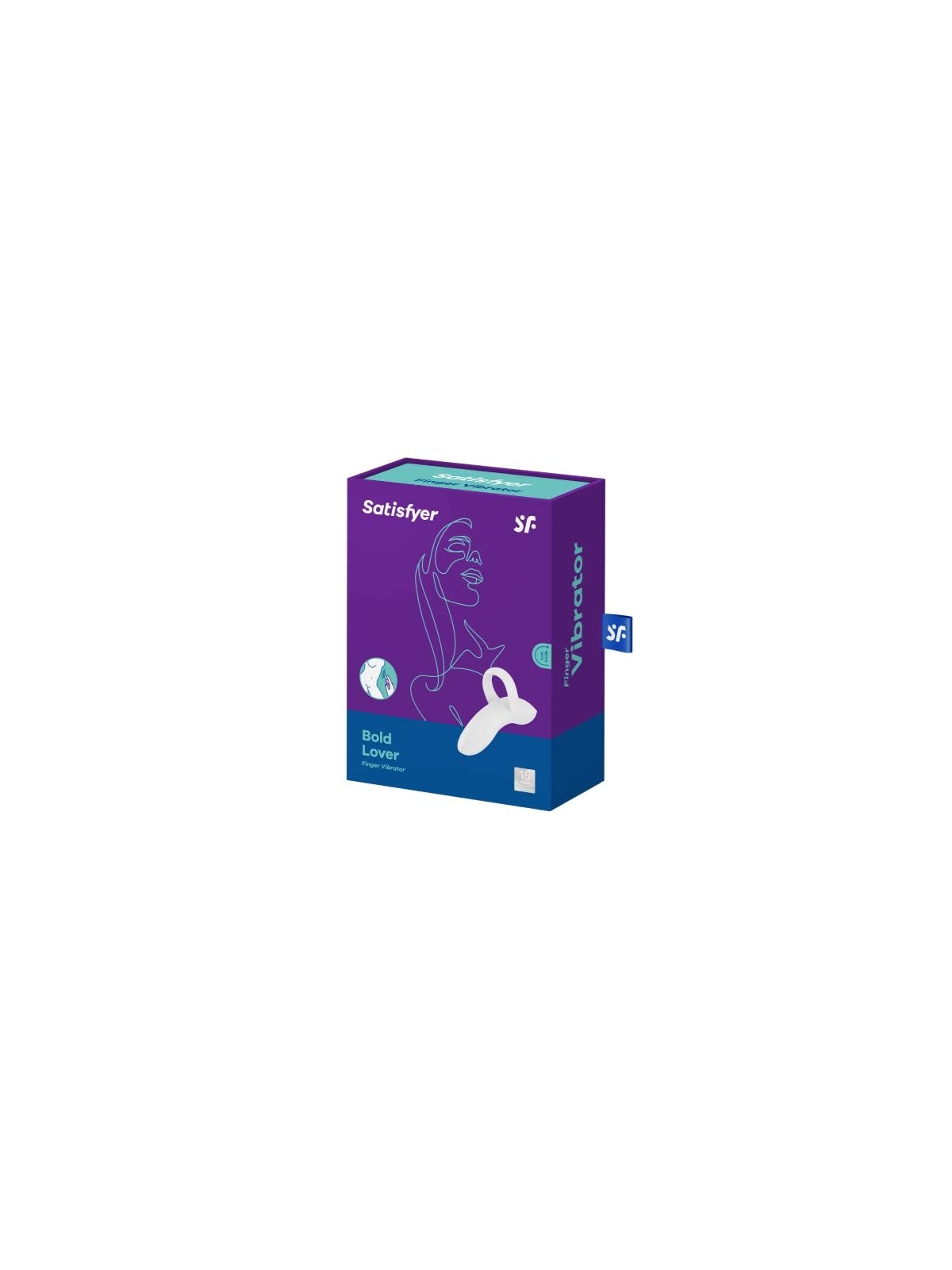Bold Lover Vibratore da Dito Bianco