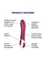 SATISFYER Big Heat Vibratore Effetto Calore con App 1 unit Donna