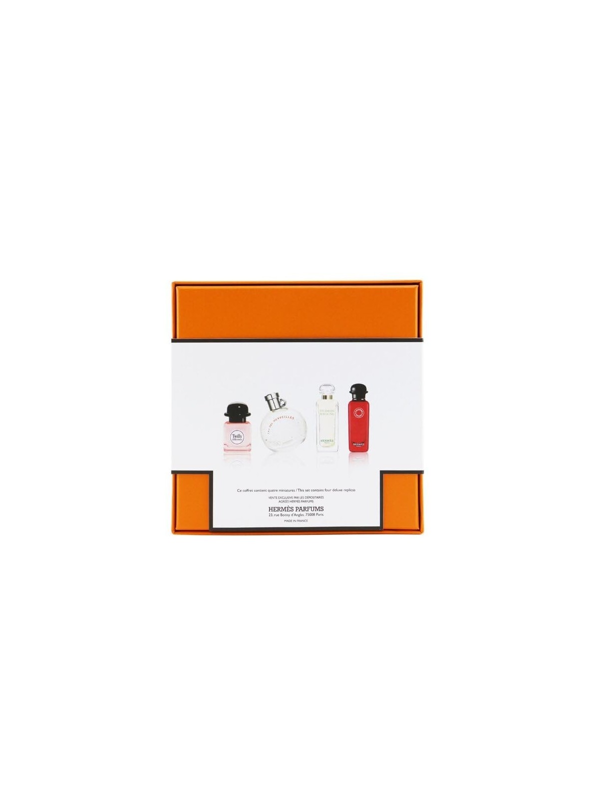 Herms Hermes Ladies Mini Set 4x 75ml Unisex