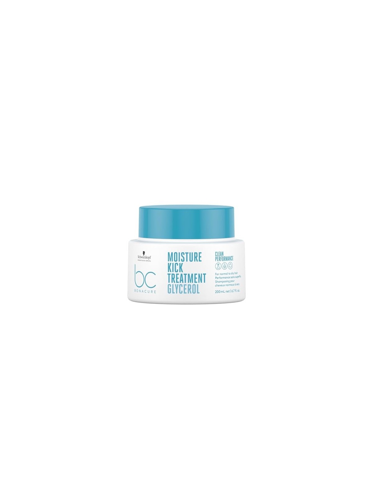Schwarzkopf Professional BC Bonacure Moisture Kick Maschera al glicerolo donna 200ml