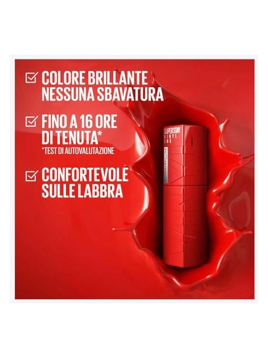 Maybelline Superstay Vinyl Ink 25 Red-Hot 4,2 ml