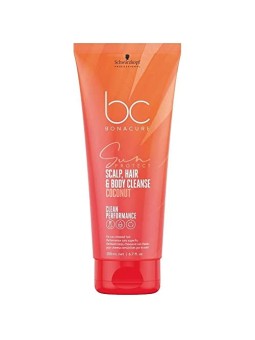 BC Bonacure Sun Protect Coconut Hair and Body Cleanser for women 200ml