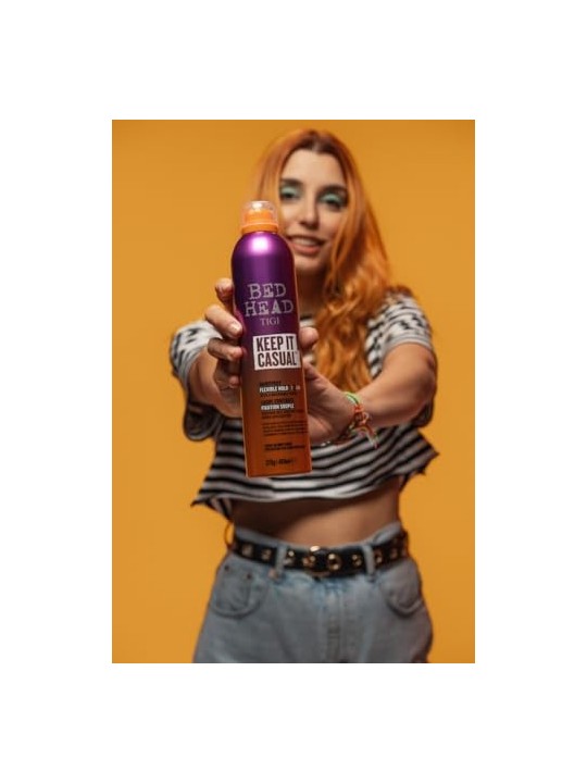 Tigi Lacca per capelli Bed Head Keep It Casual - Contenuto: 300ml donna Tigi www.essenzetotalstyle.com 