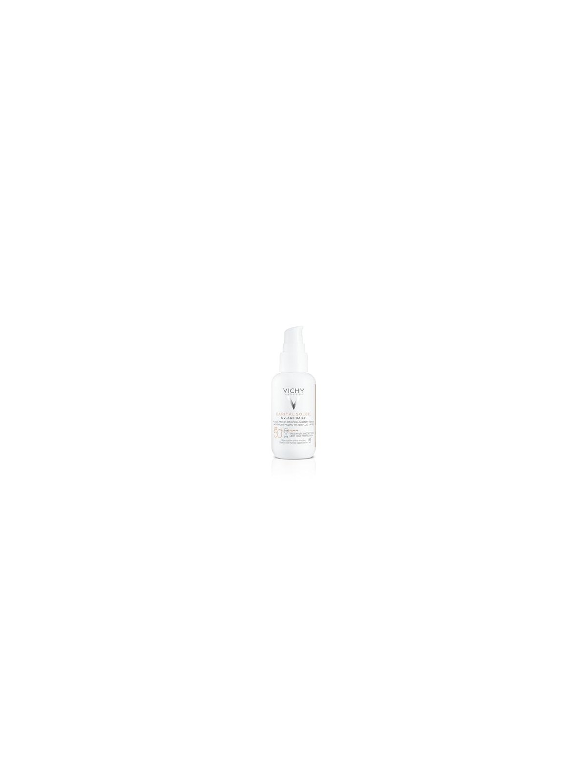 Vichy Capital Soleil unitvage fluido quotidiano dacqua con colore SPF50 40ml donna