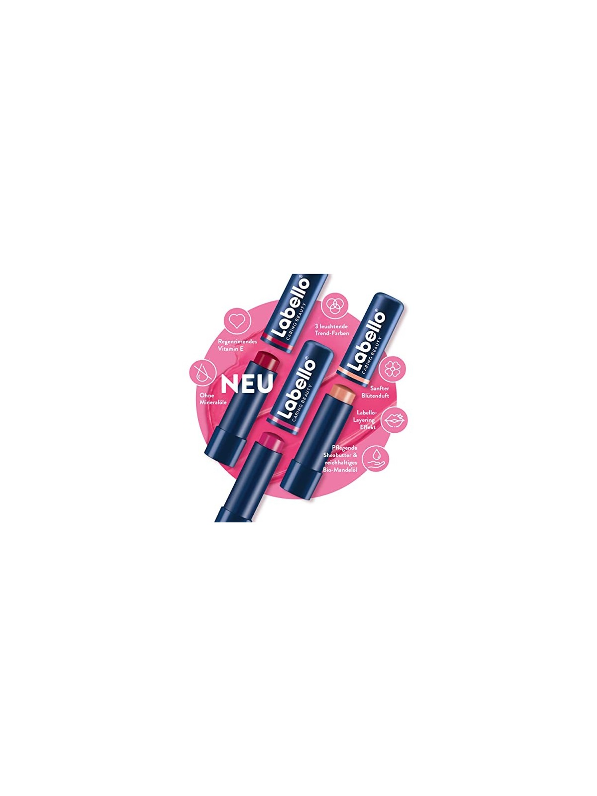 Labello Caring Beauty Nude Balm 5.5ml