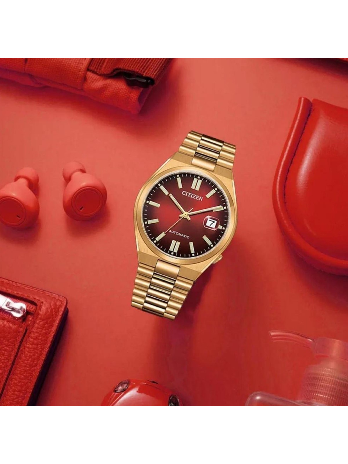 Orologio CITIZEN TSUYOSA Automatico Rosso