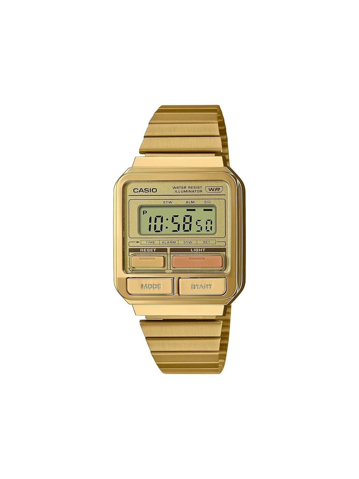 CASIO VINTAGE Edgy Collection Gold Unisex
