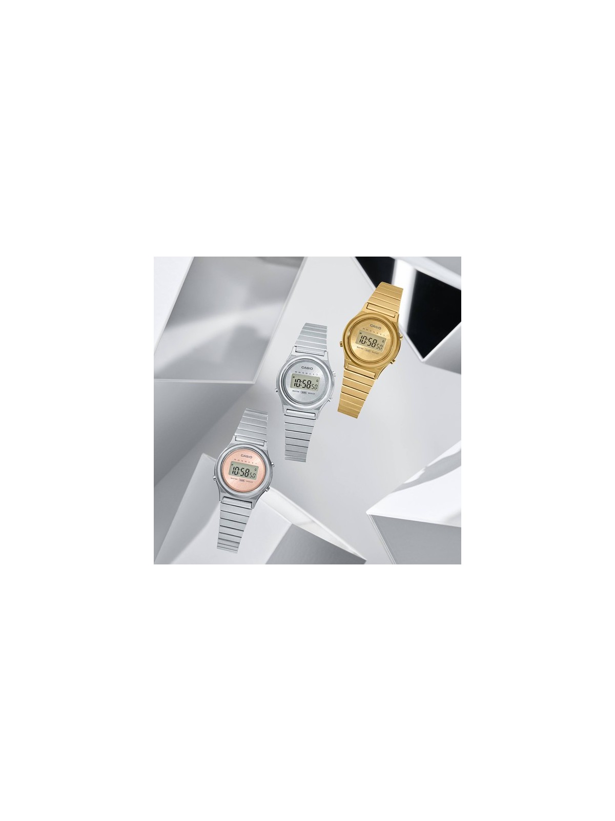 Orologio CASIO VINTAGE rosa antico per donna