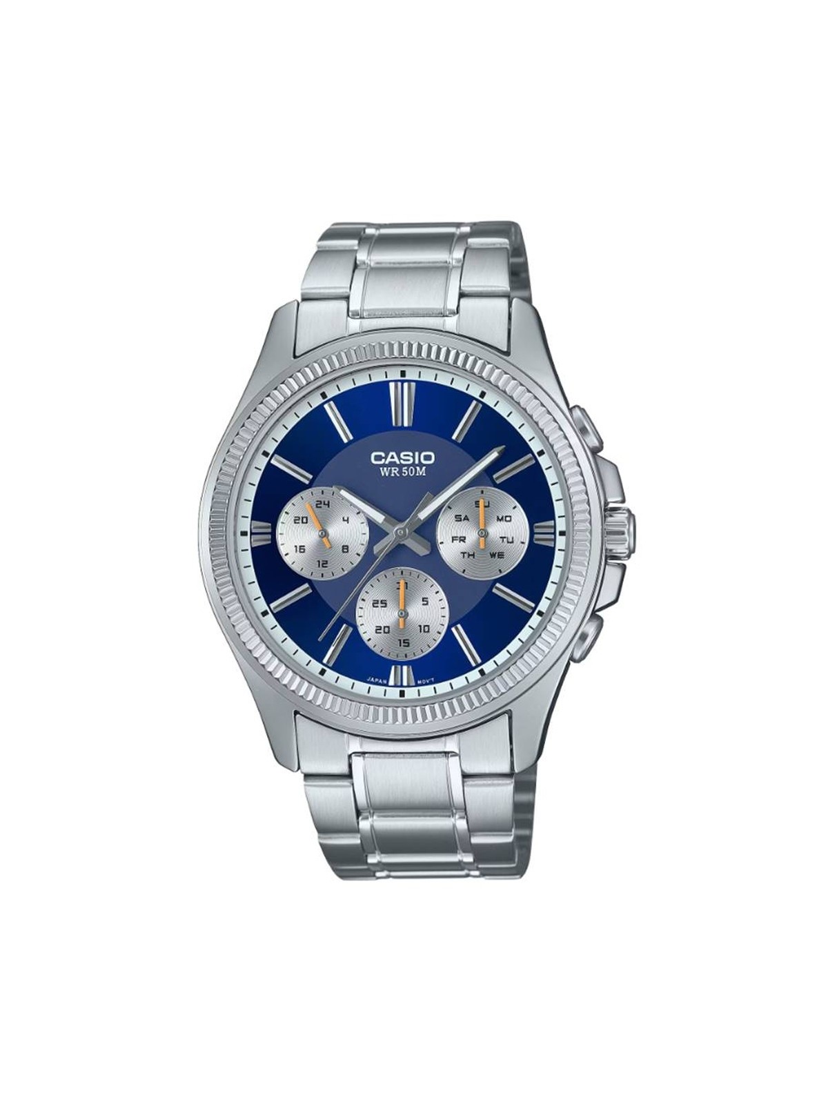 CASIO Modello Day Date Multifunction Blu