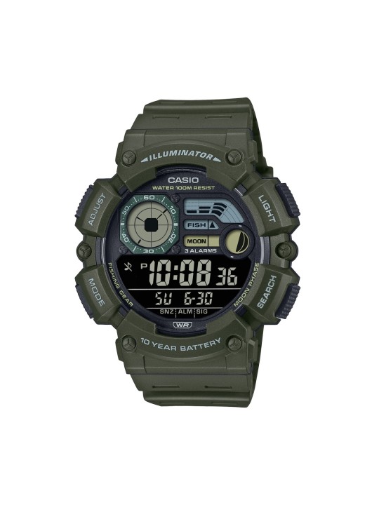 CASIO SPORT Mod. ILLUMINATOR - Verde Militare