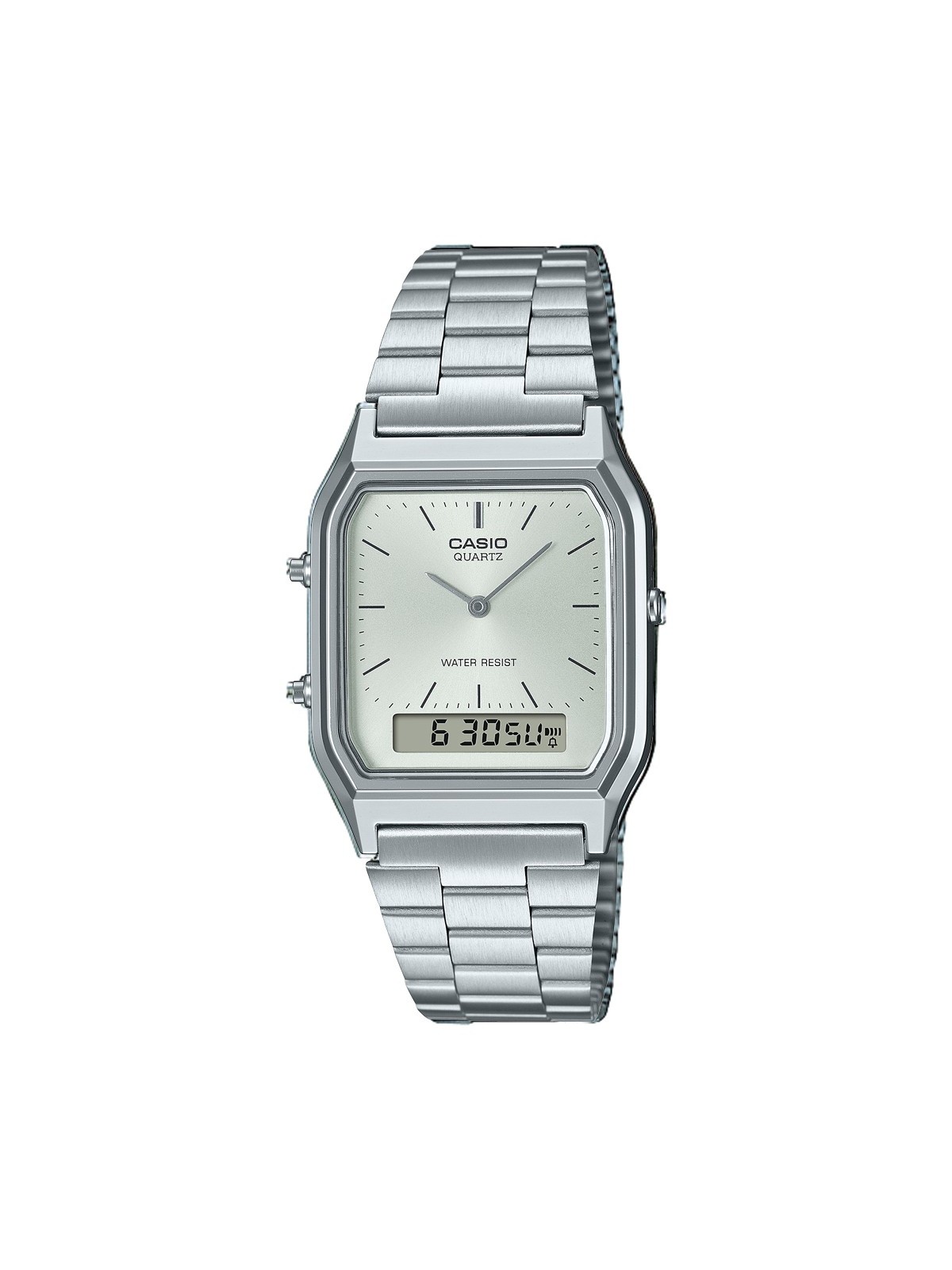 CASIO VINTAGE EDGY Orologio Unisex Silver