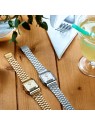 CASIO VINTAGE EDGY Orologio Unisex Silver