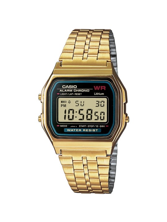 Orologio CASIO VINTAGE ICONIC oro e nero