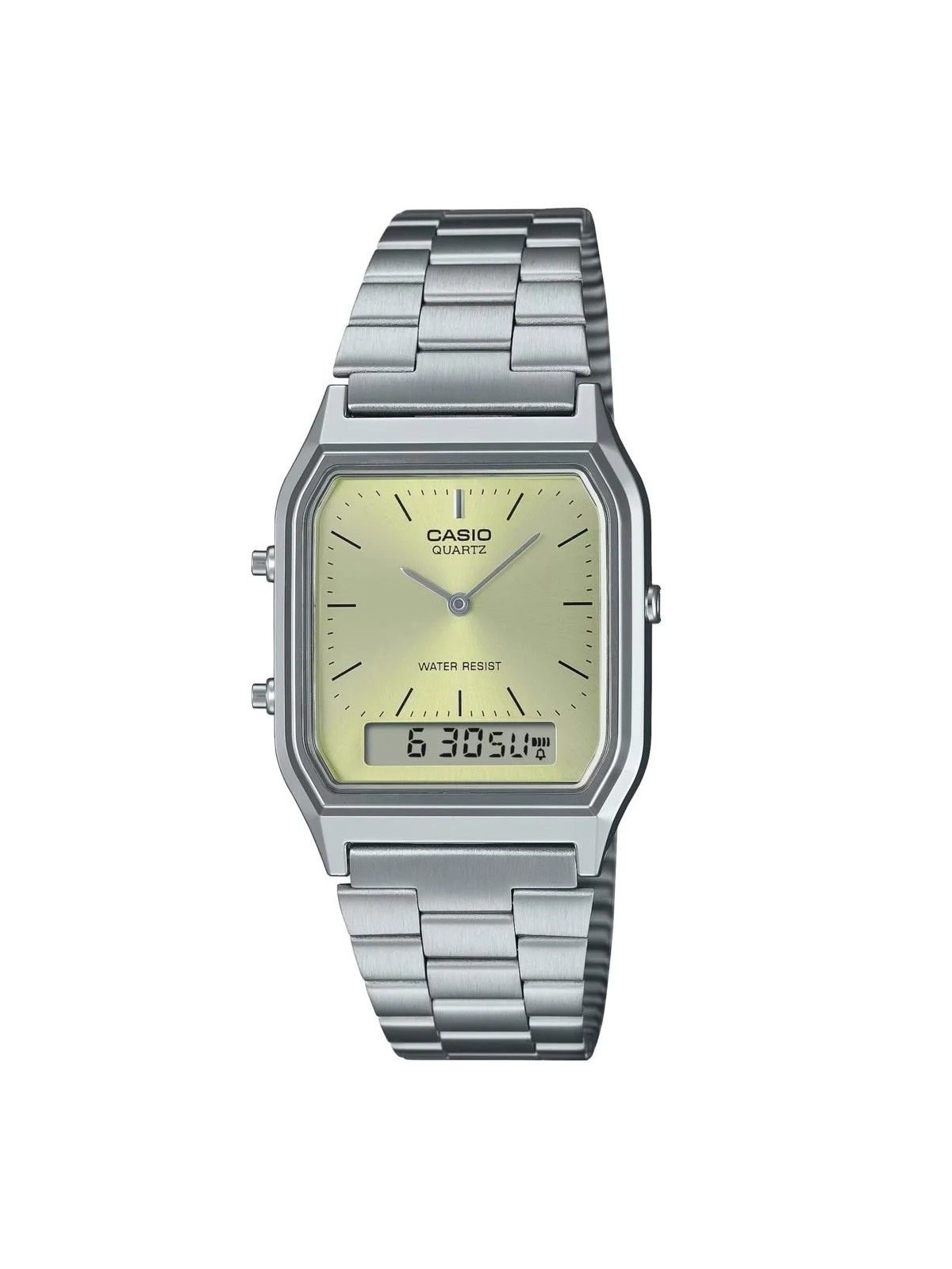 CASIO VINTAGE Mod. EDGY - Quadrante Verde Limone