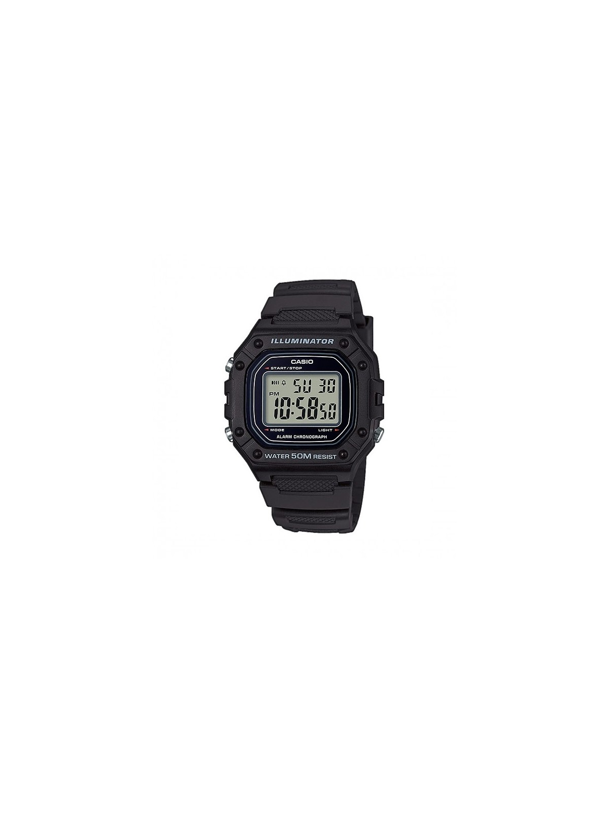 CASIO TIMeless COLLECTION SPORT ILLUMINATOR nero