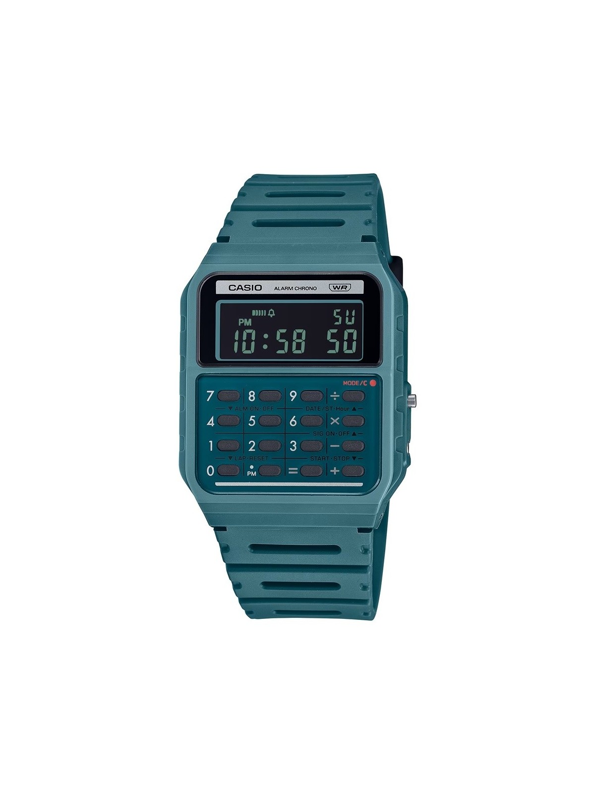 CASIO VINTAGE Mod. CALCULATOR FOREST GREEN