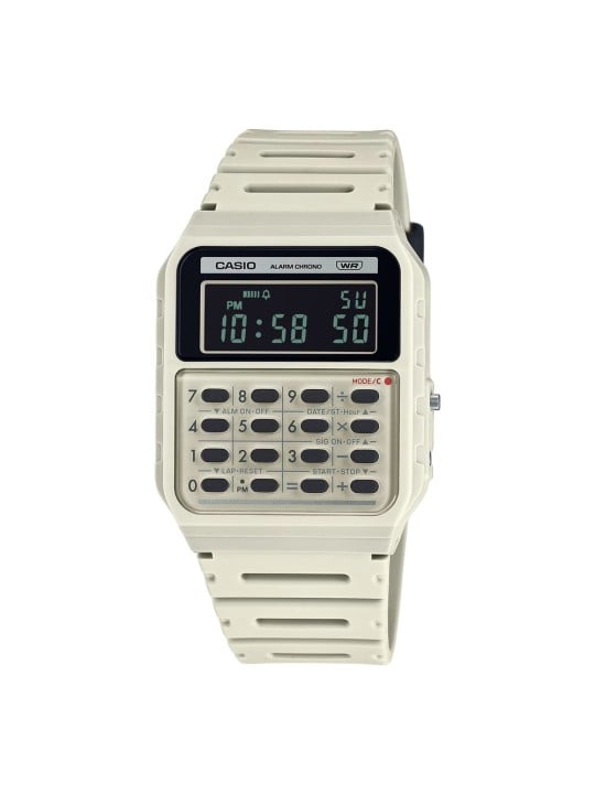 CASIO VINTAGE Mod. CALCULATOR Edgy - Cream