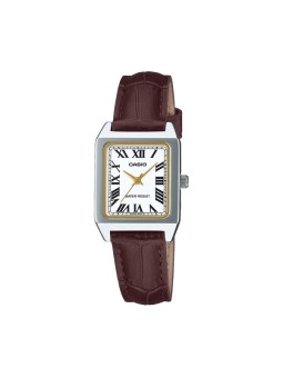Orologio CASIO Mod. in acciaio e cinturino in pelle