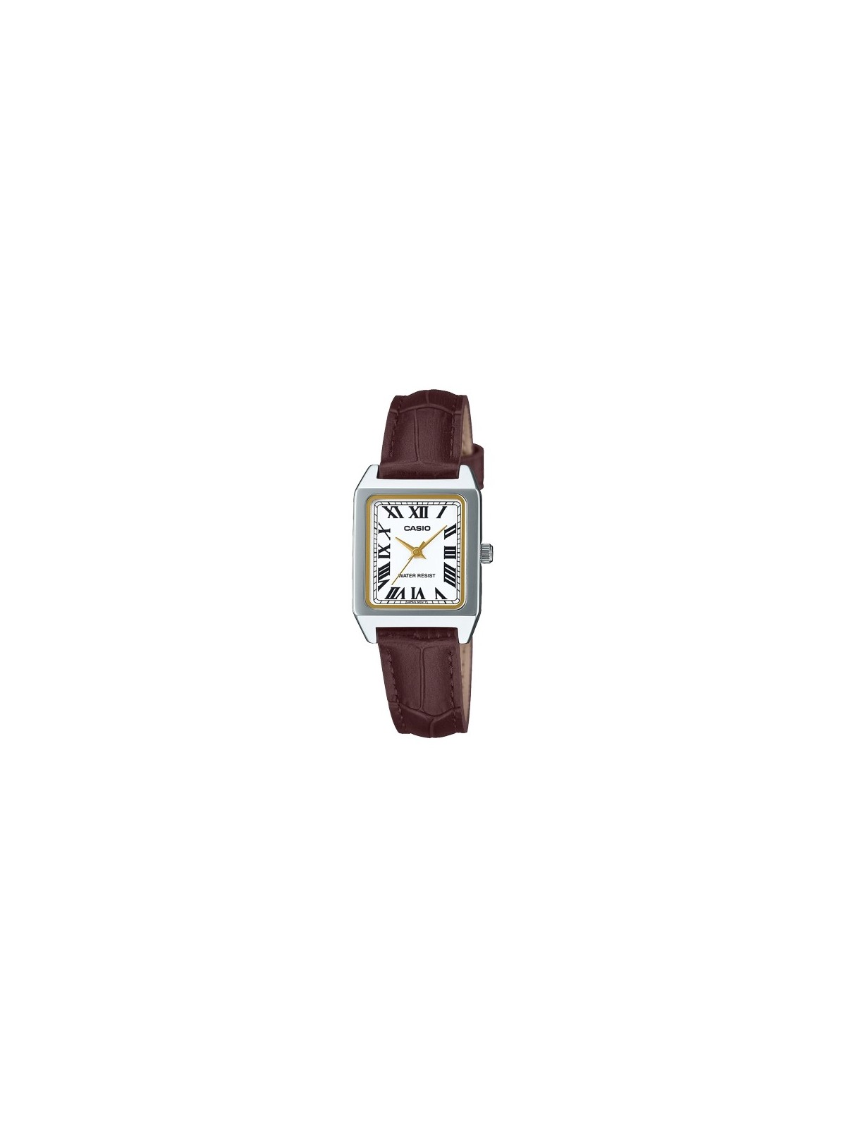Orologio CASIO Mod. in acciaio e cinturino in pelle
