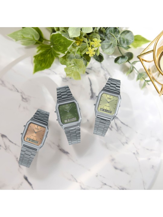 CASIO VINTAGE Edgy Collection Orologio Unisex