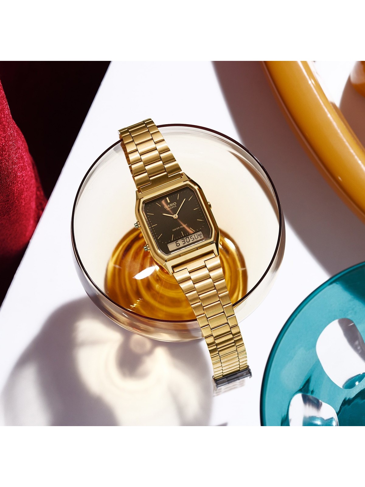 Orologio Casio Vintage Mod. Edgy Oro-Nero