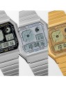 CASIO VINTAGE Modello Retro Future Edgy in Argento