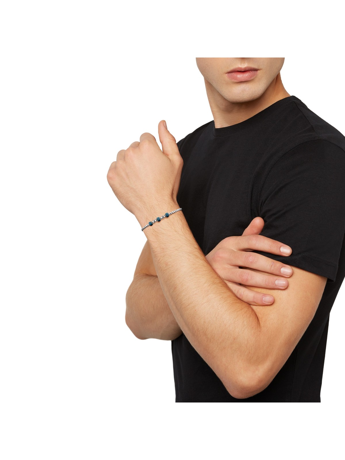 Elegante bracciale uomo in argento BREIL JEWELS