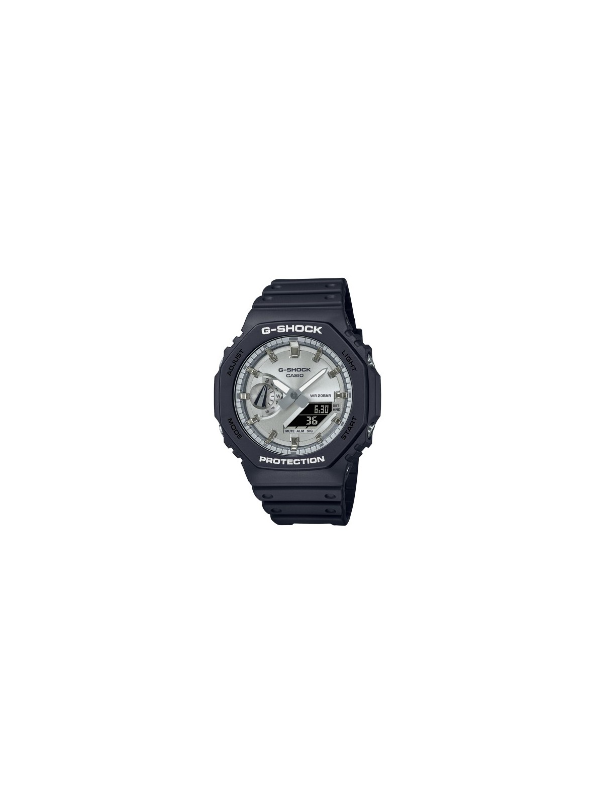 Orologio CASIO G-SHOCK Modello OAK - Silver Black