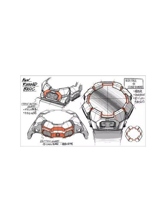 CASIO G-SHOCK NEW RUGGED BASIC Orologio Uomo