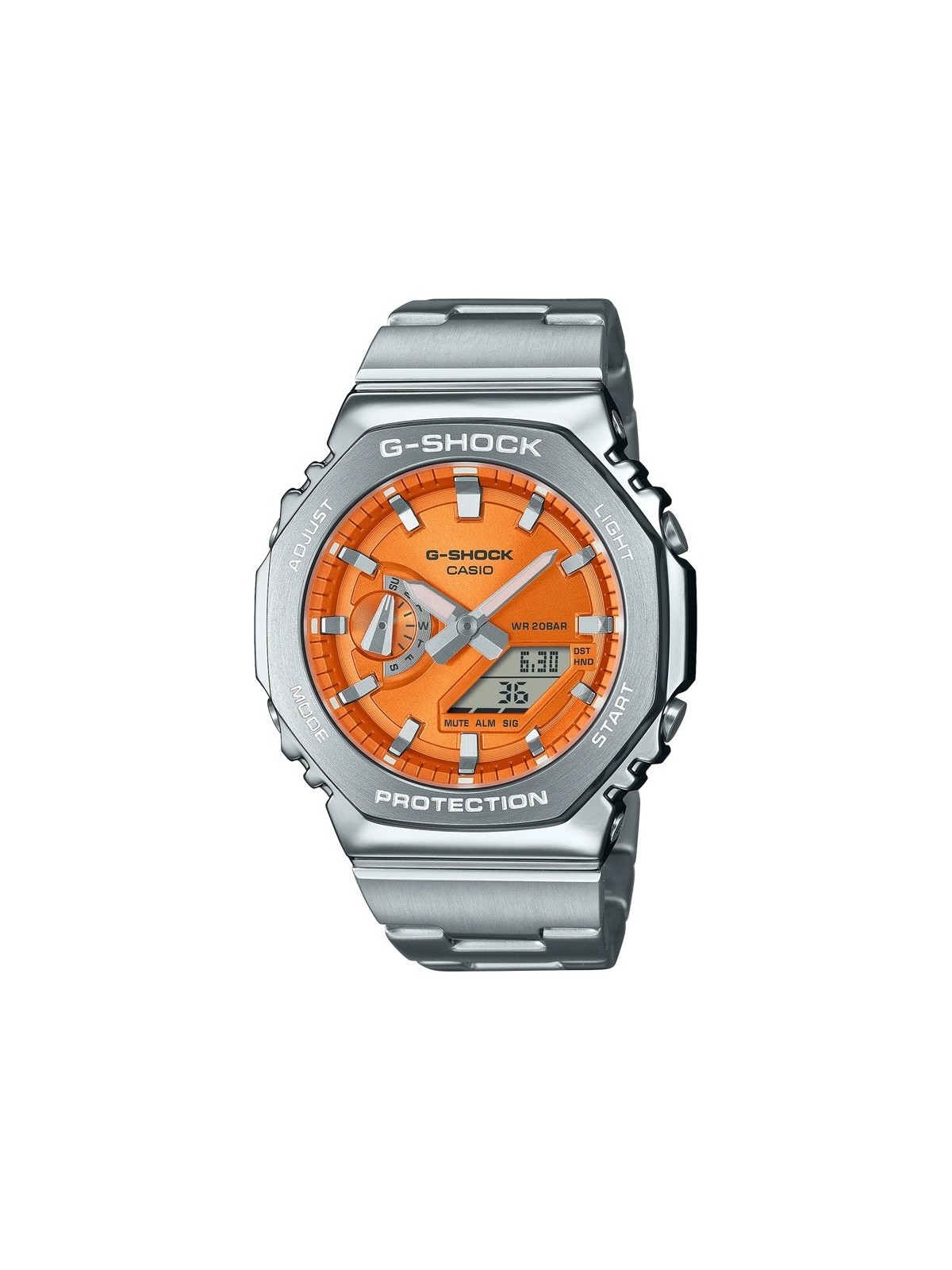 CASIO G-SHOCK Mod. OAK G-STEEL VIVID ORANGE