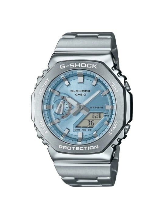 Orologio CASIO G-SHOCK Mod. OAK G-STEEL LIGHT BLUE