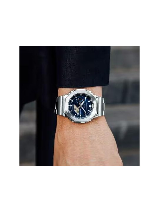 Orologio CASIO G-SHOCK Mod. OAK G-STEEL Petrol Blue